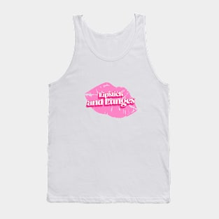 Lipstick and Lunges Tank Top